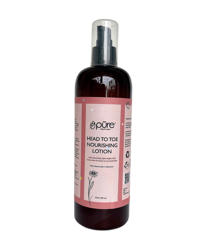 Lotion nourrissante de la tête aux pieds